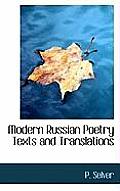 Modern Russian Poetry Texts and Translations