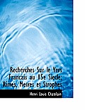 Recherches Sur Le Vers Francais Au 15e Siecle; Rimes, Metres Et Strophes