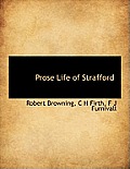Prose Life of Strafford