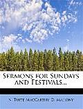Sermons for Sundays and Festivals...