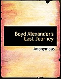 Boyd Alexander's Last Journey