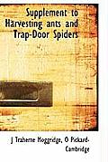 Supplement to Harvesting Ants and Trap-Door Spiders