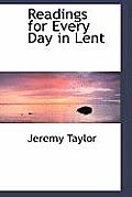 Readings for Every Day in Lent