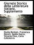 Giornale Storico Della Letteratura Italiana. Supplemento