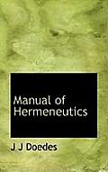 Manual of Hermeneutics