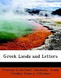 Greek Lands and Letters
