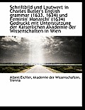 Schriftbild Und Lautwert in Charles Butler's English Grammar (1633, 1634) Und Feminin' Monarchi' (16