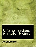 Ontario Teachers' Manuals - History