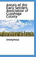 Annals of the Early Settlers Association of Cuyahoga County