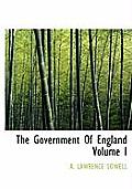The Government of England Volume I