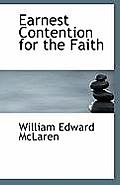 Earnest Contention for the Faith