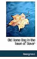 Old Home Day in the Town of Dover