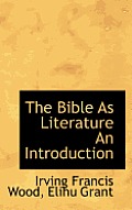 The Bible as Literature an Introduction