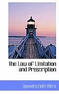 The Law of Limitation and Prescription