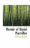 Memoir of Daniel MacMillan