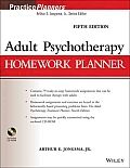 Adult Psychotherapy Homework Planner [With CDROM]