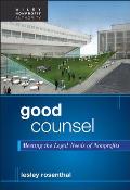 Good Counsel Meeting The Legal Needs Of Nonprofits