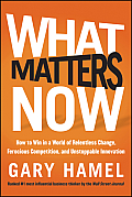 What Matters Now How to Win in a World of Relentless Change Ferocious Competition & Unstoppable Innovation