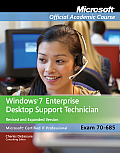 70 685 Windows 7 Enterprise Desktop Support Technician Textbook & Lab Manual Set
