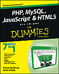 PHP MySQL JavaScript & HTML5 All in One For Dummies