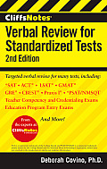 Cliffsnotes Verbal Review for Standardized Tests, 2nd Edition
