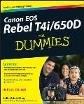 Canon EOS Rebel T4i 650D For Dummies