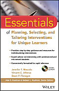 Essentials Of Planning Selecting & Tailoring Interventions For Unique Learners