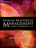 Human Resources Management for Public & Nonprofit Organizations A Strategic Approach