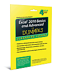 Excel 2010 Basics and Advanced for Dummies eLearning Course Access Code