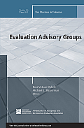 Evaluation Advisory Groups