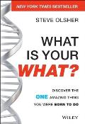 What Is Your What?: Discover the One Amazing Thing You Were Born to Do