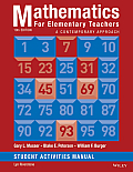 Mathematics for Elementary Teachers: A Contemporary Approach 10e Student Activity Manual