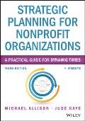 Strategic Planning For Nonprofit Organizations A Practical Guide & Workbook