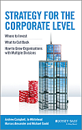 Corporate Level Strategy Making Decisions About The Business Portfolio