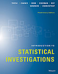 Introduction To Statistical Investigations Preliminary Edition
