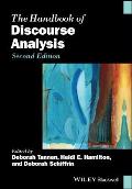 Handbook of Discourse Analysis Second Edition