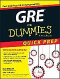 GRE For Dummies Quick Prep Edition