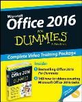 Office 2016 For Dummies Book + DVD Bundle