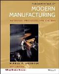 Fundamentals Of Modern Manufacturing Sixth Edition Binder Ready Version