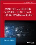 Analytics & Decision Support In Health Care Operations Management
