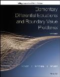Elementary Differential Equations & Boundary Value Problems Binder Ready Version
