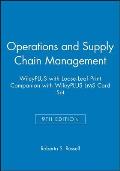 Operations & Supply Chain Management 9e Wileyplus With Loose Leaf Print Companion With Wileyplus Lms Card Set
