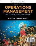 Operations Management 7e Loose Leaf Print Companion An Integrated Approach