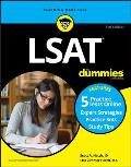 LSAT For Dummies Book + 5 Practice Tests Online
