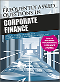 Frequently Asked Questions in Corporate Finance