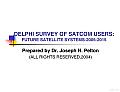 Delphi Survey of Satcom Users