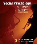 Cengage Advantage Books Social Psychology & Human Nature Brief