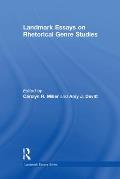 Landmark Essays on Rhetorical Genre Studies