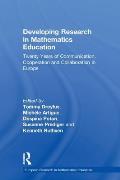 Developing Research in Mathematics Education: Twenty Years of Communication, Cooperation and Collaboration in Europe