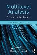 Multilevel Analysis: Techniques and Applications, Third Edition